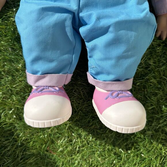 Vtg 1996 Talkin Tots Play By Play Girl Talking Interactive Doll 15" Not Working - Picture 5 of 9